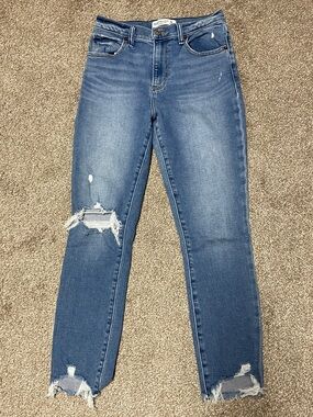 Abercrombie & Fitch High Rise Skinny Jeans